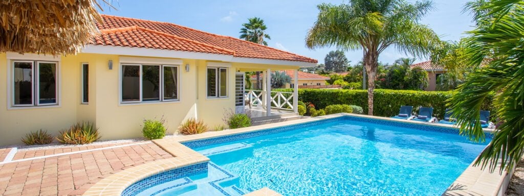 Vakantiehuizen op Curacao met privé zwembad