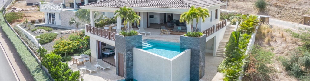 villa huren met prive zwembad Blue Bay Curacao