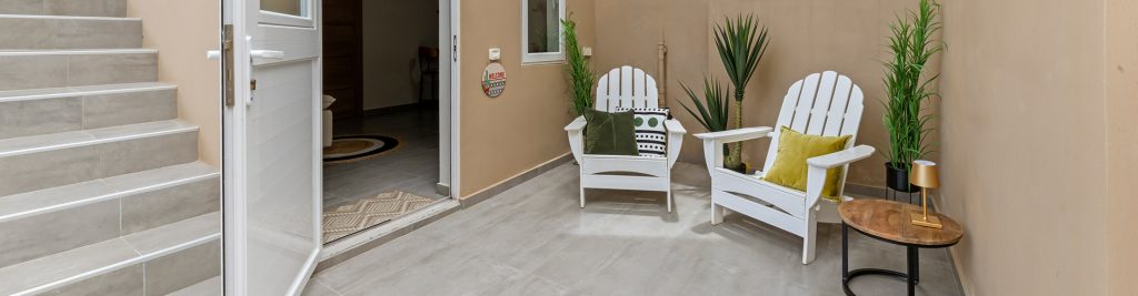 Appartement voor 2 personen gelegen op resort vlakbij Mambo Beach Boulevard en het mooie Marie Pampoen