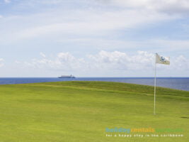 Golfen Met Uitzicht Op Zee Curacao