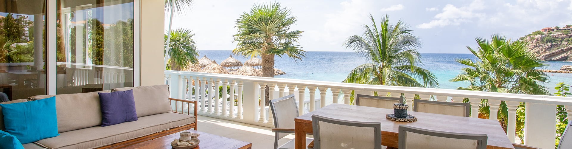 Vakantiehuizen op Curacao met een geweldig uitzicht