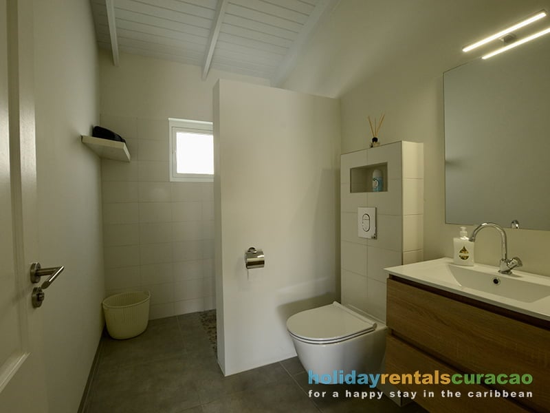vakantiehuis met 2 badkamers Curacao
